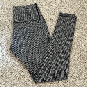 Patterned High Rise Lululemon Leggings